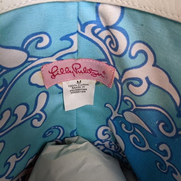 2008 Lilly Pulitzer straw bag - Picture 3 of 4